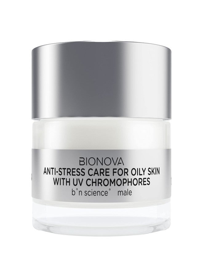 BIONOVA - Anti-Stress Care Cream for Oily Skin for Men with UV Chromophores (1.25 oz) - Image 1